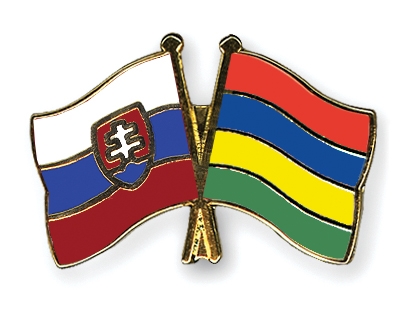 Fahnen Pins Slowakei Mauritius