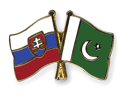 Fahnen Pins Slowakei Pakistan