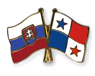 Fahnen Pins Slowakei Panama