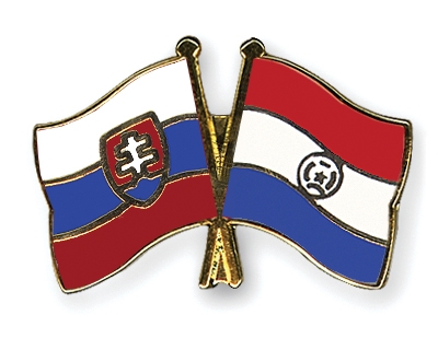 Fahnen Pins Slowakei Paraguay