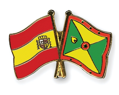 Fahnen Pins Spanien Grenada