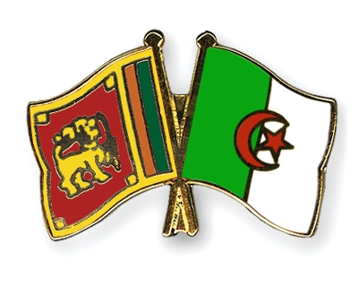 Fahnen Pins Sri-Lanka Algerien