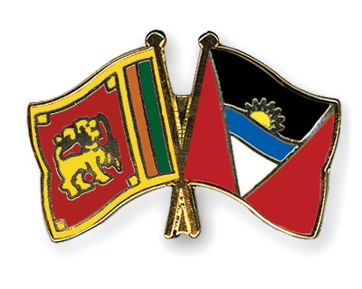 Fahnen Pins Sri-Lanka Antigua-und-Barbuda