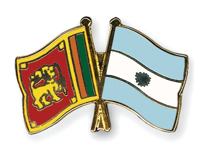 Fahnen Pins Sri-Lanka Argentinien