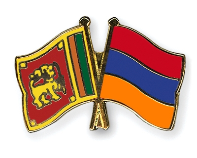 Fahnen Pins Sri-Lanka Armenien