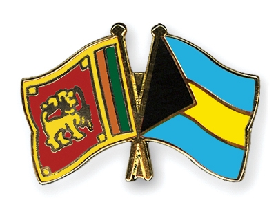 Fahnen Pins Sri-Lanka Bahamas