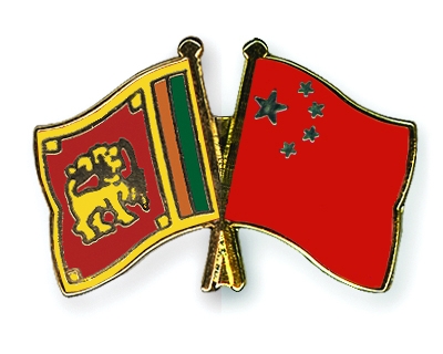 Fahnen Pins Sri-Lanka China