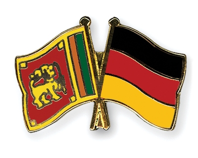 Fahnen Pins Sri-Lanka Deutschland