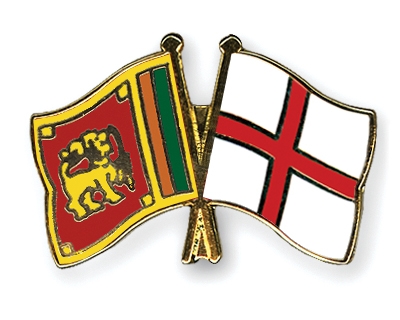 Fahnen Pins Sri-Lanka England