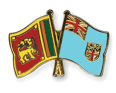 Fahnen Pins Sri-Lanka Fidschi