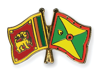 Fahnen Pins Sri-Lanka Grenada