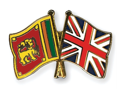 Fahnen Pins Sri-Lanka Grossbritannien