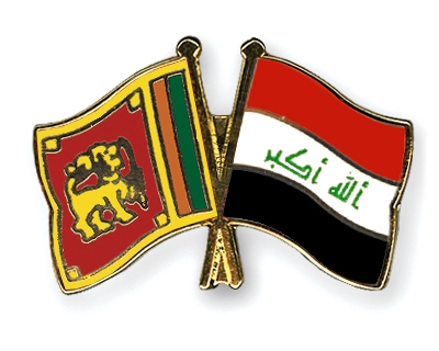 Fahnen Pins Sri-Lanka Irak