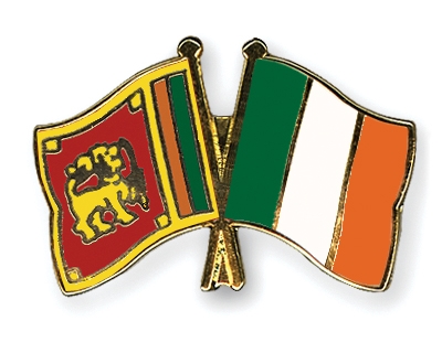 Fahnen Pins Sri-Lanka Irland