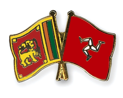 Fahnen Pins Sri-Lanka Isle-of-Man