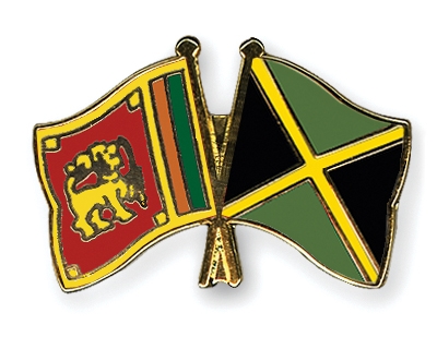 Fahnen Pins Sri-Lanka Jamaika