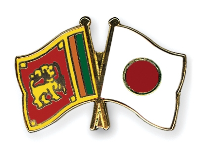 Fahnen Pins Sri-Lanka Japan