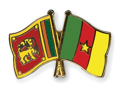 Fahnen Pins Sri-Lanka Kamerun