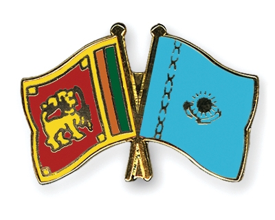 Fahnen Pins Sri-Lanka Kasachstan
