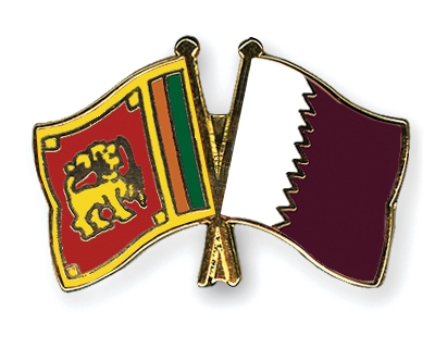 Fahnen Pins Sri-Lanka Katar