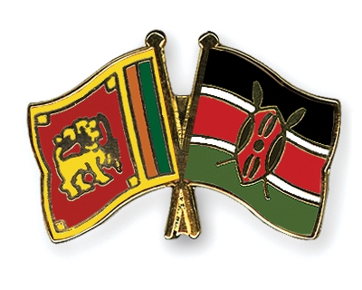 Fahnen Pins Sri-Lanka Kenia