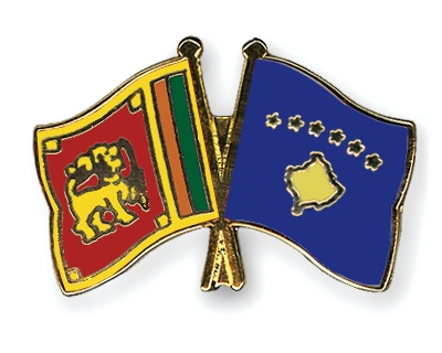 Fahnen Pins Sri-Lanka Kosovo
