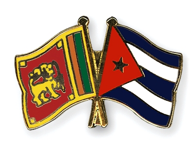 Fahnen Pins Sri-Lanka Kuba