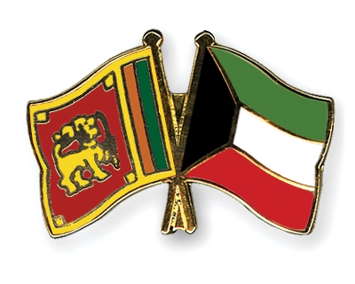 Fahnen Pins Sri-Lanka Kuwait