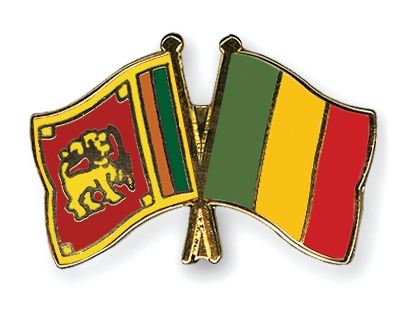 Fahnen Pins Sri-Lanka Mali