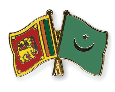 Fahnen Pins Sri-Lanka Mauretanien