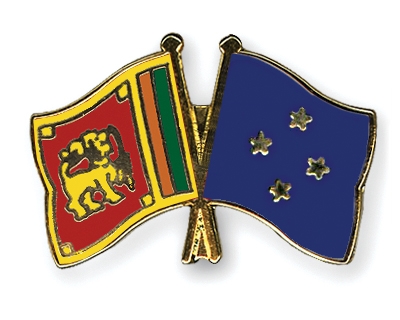 Fahnen Pins Sri-Lanka Mikronesien