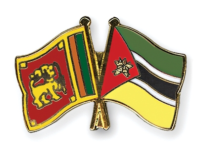 Fahnen Pins Sri-Lanka Mosambik