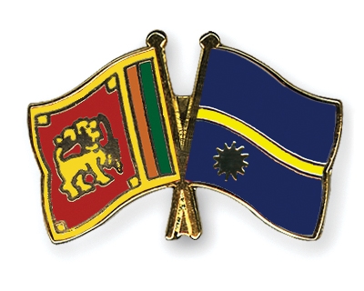 Fahnen Pins Sri-Lanka Nauru