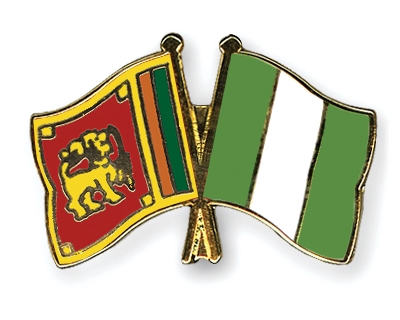 Fahnen Pins Sri-Lanka Nigeria