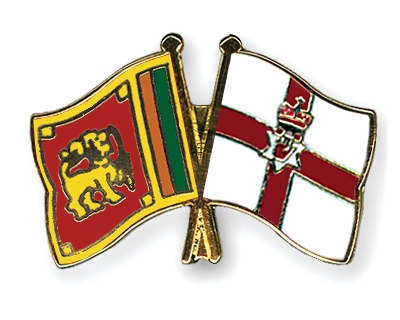 Fahnen Pins Sri-Lanka Nordirland