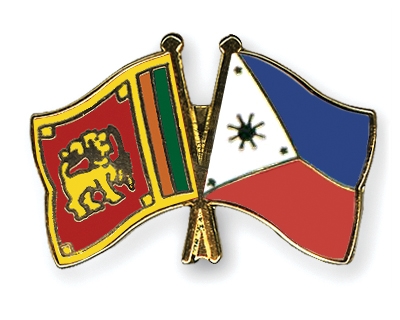 Fahnen Pins Sri-Lanka Philippinen