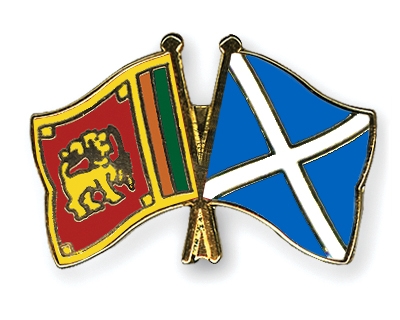 Fahnen Pins Sri-Lanka Schottland