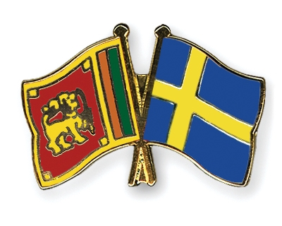 Fahnen Pins Sri-Lanka Schweden