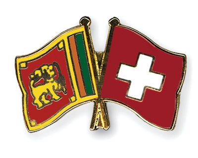 Fahnen Pins Sri-Lanka Schweiz