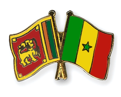 Fahnen Pins Sri-Lanka Senegal