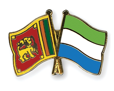 Fahnen Pins Sri-Lanka Sierra-Leone