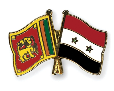 Fahnen Pins Sri-Lanka Syrien