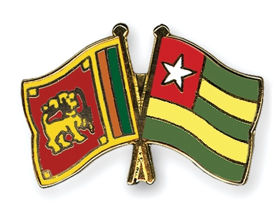 Fahnen Pins Sri-Lanka Togo