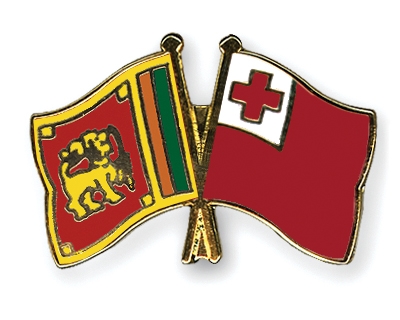 Fahnen Pins Sri-Lanka Tonga