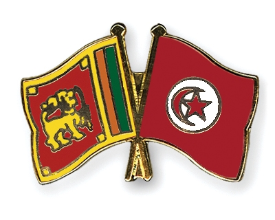 Fahnen Pins Sri-Lanka Tunesien