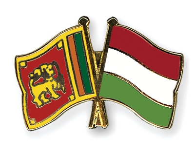 Fahnen Pins Sri-Lanka Ungarn