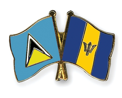 Fahnen Pins St-Lucia Barbados