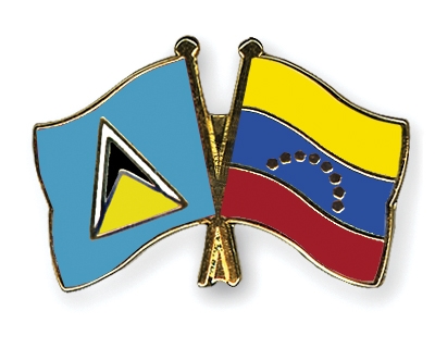 Fahnen Pins St-Lucia Venezuela