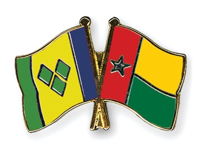 Fahnen Pins St-Vincent-und-die-Grenadinen Guinea-Bissau