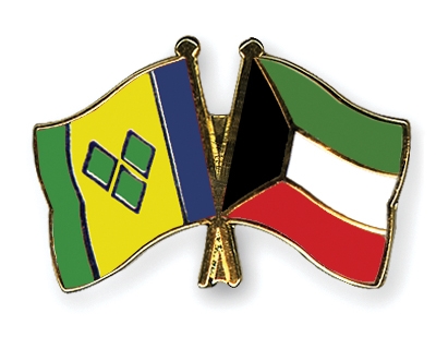 Fahnen Pins St-Vincent-und-die-Grenadinen Kuwait